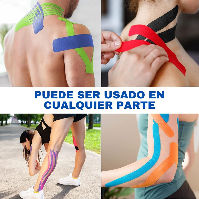 Rodillera Flex + Cinta Tapping Flow 5cm X 5 Mt | Protegé Tu Rodilla