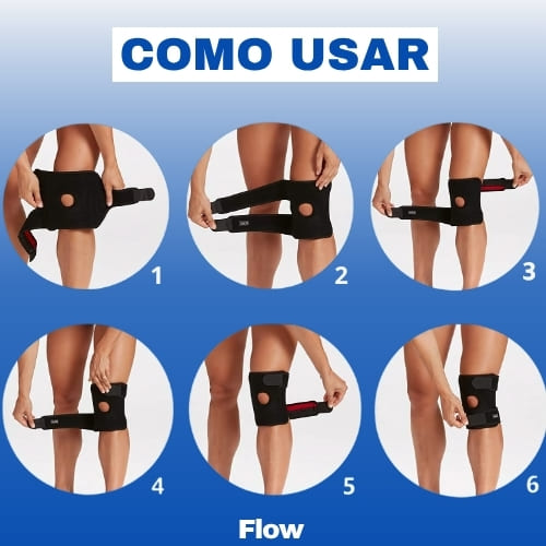 Rodillera Flex - Volvé a caminar sin dolor | 2x1 + E-book: 8 ejercicios para fortalecer rodillas desde casa 🎁