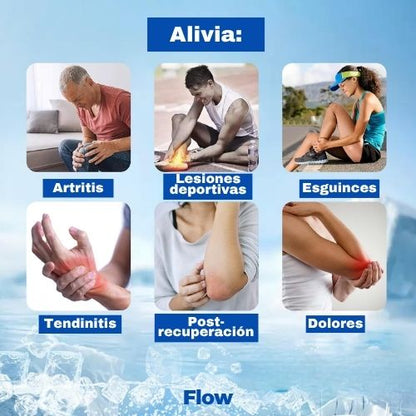 GeFit Pro - 6 usos en 1 - Gel frio/calor + Antifaz Total Relax Alivia de Regalo