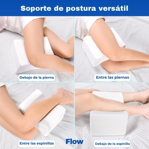 Almohada Relax + Regalo Antifaz Total Relax - Alivio dolor de espalda y rodillas
