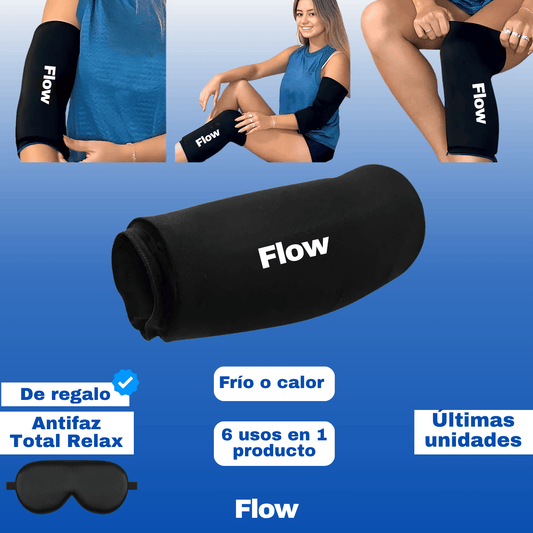 GeFit Pro - 6 usos en 1 - Gel frio/calor + Antifaz Total Relax Alivia de Regalo