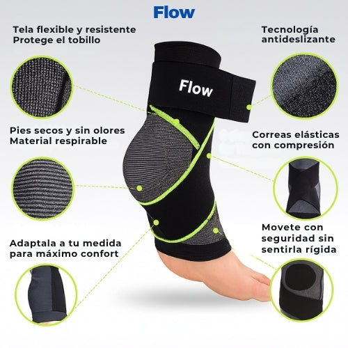 Tobillera Gen 2x1 - Alivia tendinitis y Fascitis Plantar